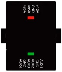 

Конвертер ZKTeco AUX485 RS485-AUX IN для возможности подключения до 4 дополнительных охранных или пожарных датчиков к контроллеру C2-260 по интерфейсу, AUX485