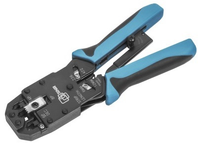 Изображение товара Обжимное устройство SNR SNR-HT-2008A для RJ-45 RJ-12 RJ-11 кабелей