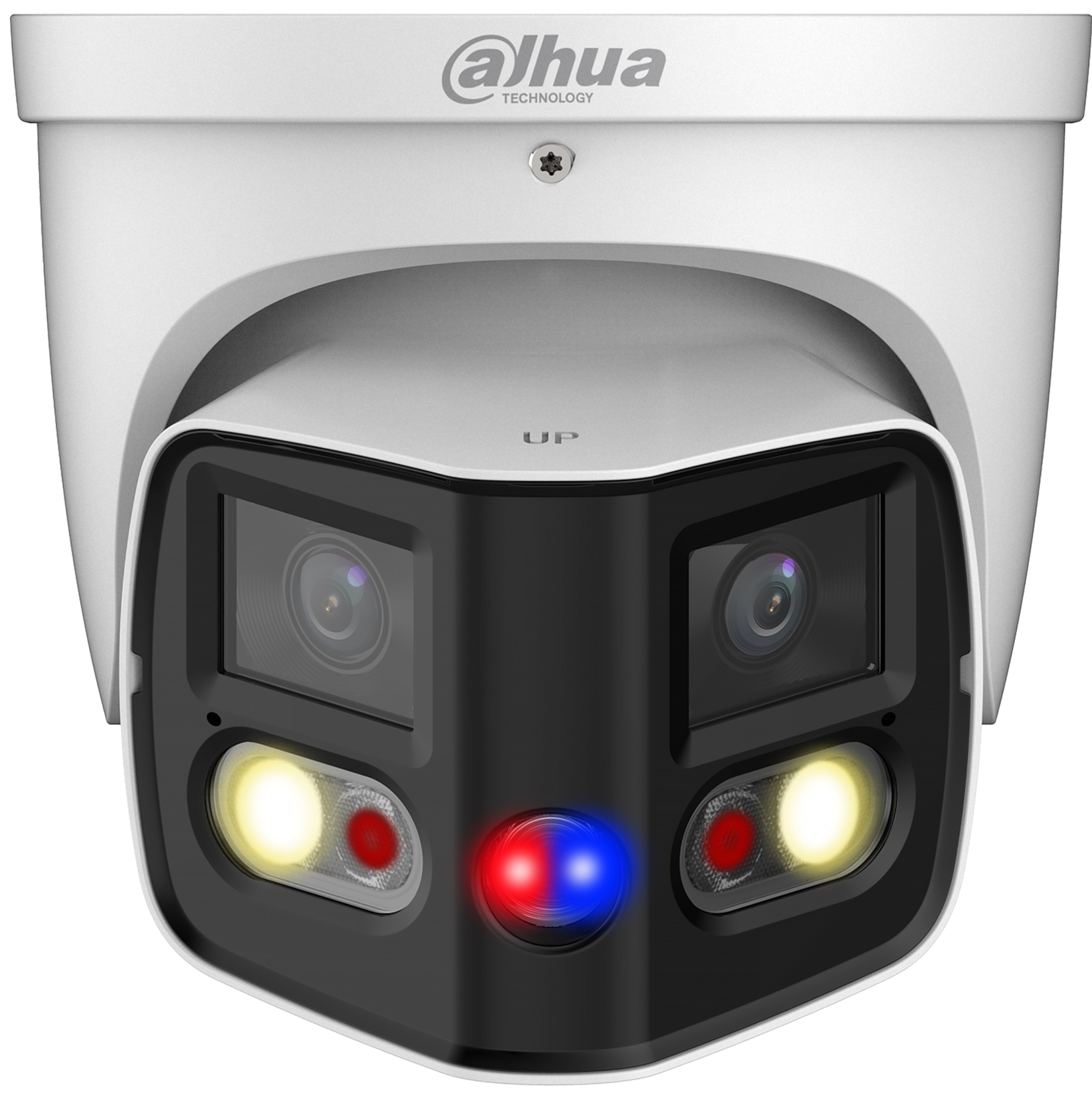 

Видеокамера IP Dahua DH-IPC-PDW3849P-A180-E2-AS-PV-0280B уличная купольная с ИИ и активным сдерживанием 2x 4Мп; 1/2.7” CMOS; моторизованный объектив 2, DH-IPC-PDW3849P-A180-E2-AS-PV-0280B