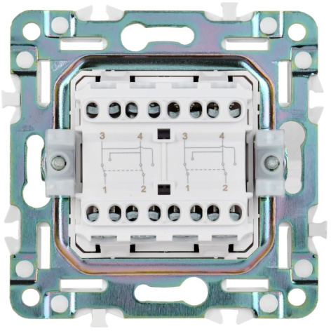 фото Переключатель двухклавишный  IEK SK-V23-0-10-K53 в Ростове-на-Дону