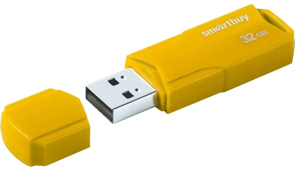 фото Накопитель USB 2.0 32GB SmartBuy SB32GBCLU-Y в Самаре