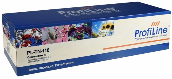 

Картридж ProfiLine PL_TN-116 для Konica-Minolta bizhub 164/165/184/185/7718/7818 11000 копий, PL_TN-116