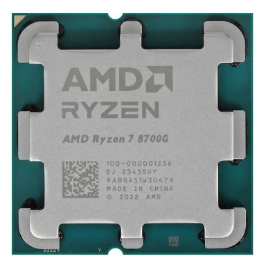 

Процессор AMD Ryzen 7 8700G 100-000001236 8/16, 4.2GHz Up to 5.1GHz (AM5, L3 16MB, 4nm, 65W TDP) Radeon 780M, Ryzen 7 8700G