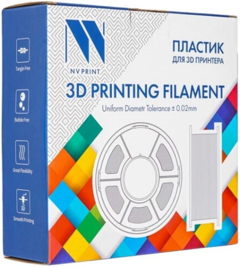 фото Пластик  NVP NV-3D-SILK-PLA-P-RED в Уфе