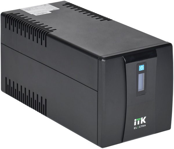 

Источник бесперебойного питания ITK EET-1200VA-1-002-S ELECTRA ET 1,2кВА/720Вт с АКБ 2x7AH USB Schuko, EET-1200VA-1-002-S