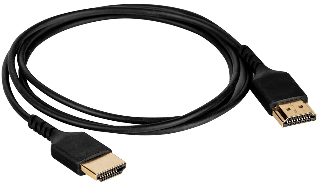 

Кабель HDMI Wize WAVC-HDMIUS-1.5M 1.5 м, v.2.0, 19M/19M, 4K/60 Hz 4:4:4, 36 AWG, HDCP 2.2,ультратонкий, позол.разъемы, черный, пакет, WAVC-HDMIUS-1.5M