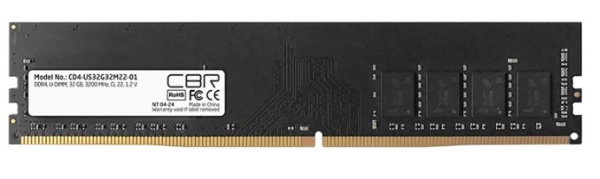 фото Модуль памяти DDR4 32GB CBR CD4-US32G32M22-01 в Уфе