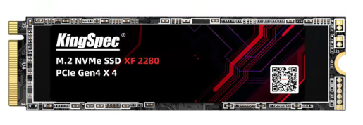 

Накопитель SSD M.2 2280 KINGSPEC XF-1TB 2280 XF 512GB NVMe PCIe Gen4 x4 4900/4600MB/s, XF-1TB 2280