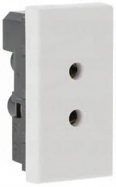 Изображение товара Розетка Legrand 077150 серии Mosaic для вилки 50005 низковольтная встраиваемая