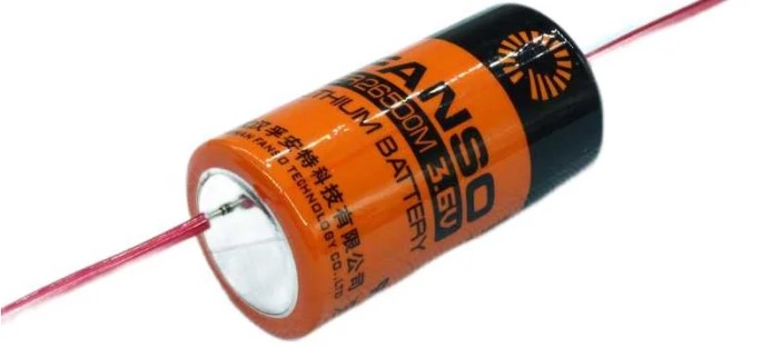 

Батарейка Fanso ER26500H-LD/EHR-02 Li-SOCl2 батарея типоразмера C, провода + разъём, 3.6 В, 9 Ач, Траб: -55...85 °C, ER26500H-LD/EHR-02