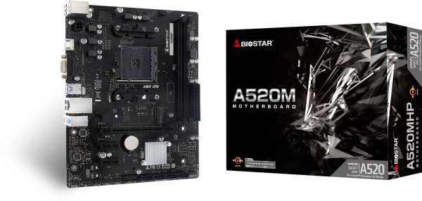 фото Материнская плата mATX Biostar A520MHP в Красноярске