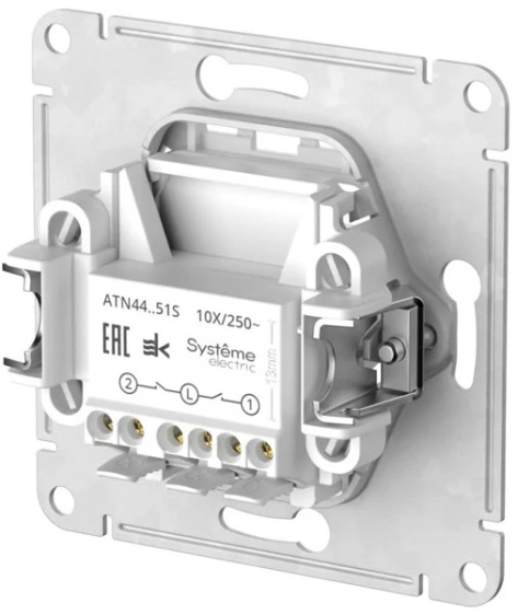 фото Выключатель двухклавишный  Systeme Electric ATN441051S