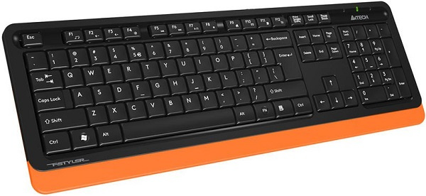 фото Клавиатура и мышь wireless A4Tech FG1010 ORANGE в Омске