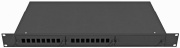 фото Кросс оптический стоечный TopLAN КРС-Top-1U-16SC/DLC-BK