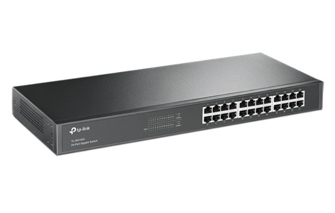 

Коммутатор неуправляемый TP-LINK TL-SG1024 24xUTP 10/100/1000, 19", TL-SG1024