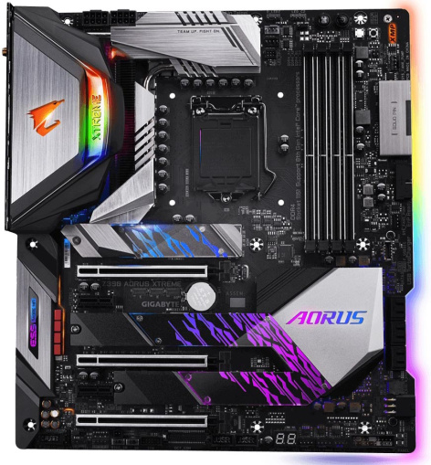 фото Материнская плата E-ATX GIGABYTE Z390 AORUS XTREME