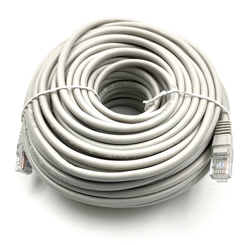 

Кабель патч-корд U/UTP 5e кат. 30м Buro UTP-5E-30M-G литой (molded), 4 пары, 26AWG, CCA, серый, UTP-5E-30M-G