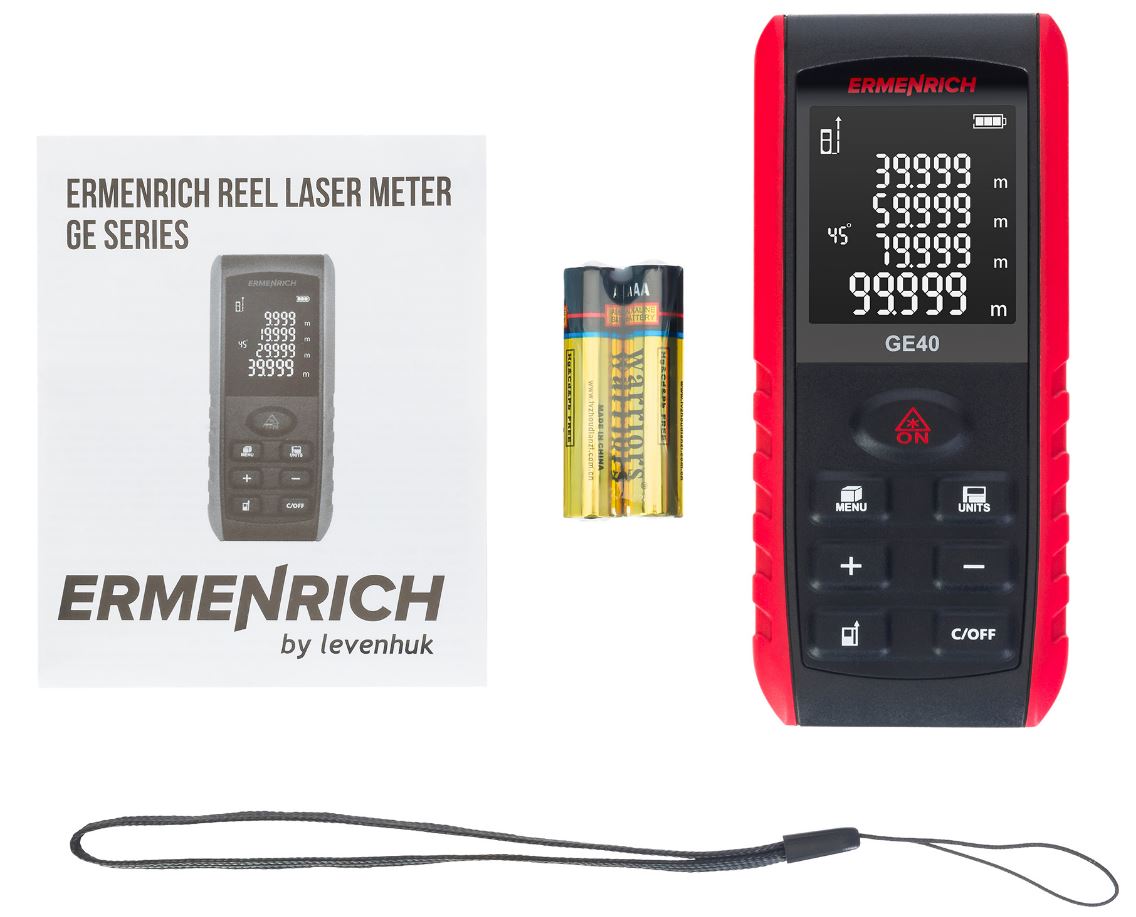 

Рулетка Ermenrich 83075 лазерная Reel PRO GE40, 83075
