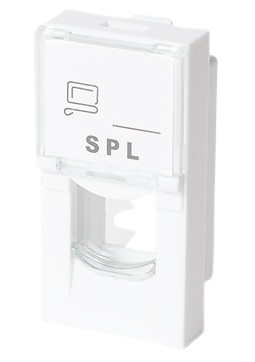 

Панель лицевая SPL 500019 45x22,5 мм, для 1 модуля Keystone, 500019