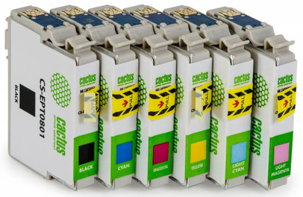 фото Картридж  Cactus CS-EPT0807 в Казани