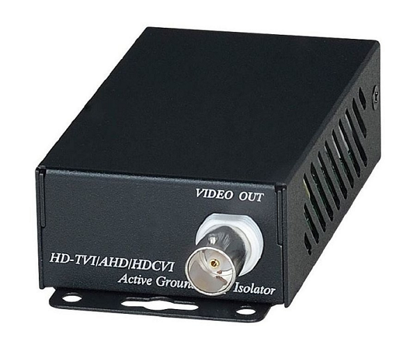 

Изолятор SC&T GL001HD коаксиального кабеля (HDCVI/HDTVI/AHD) для защиты от искажений по земле. Активный, GL001HD
