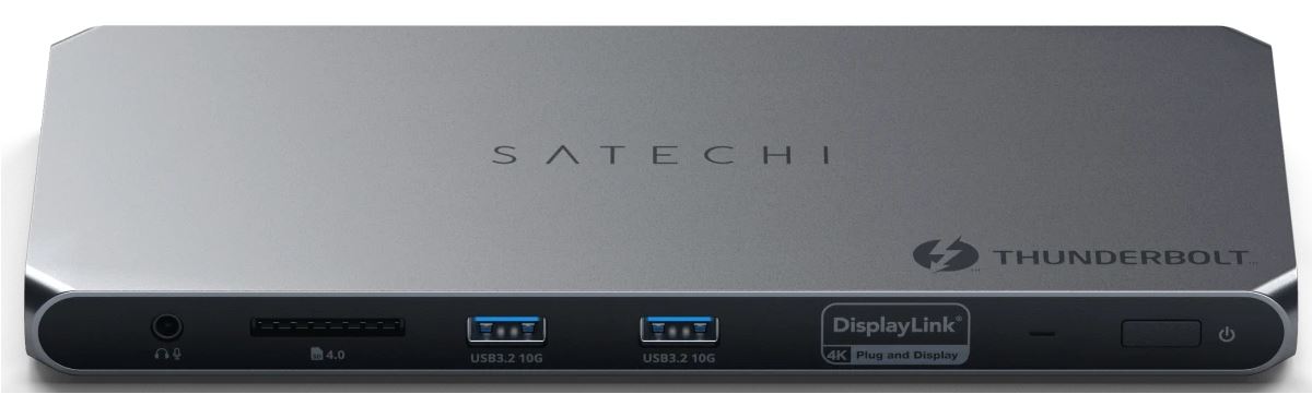 

Док-станция Satechi ST-DT4MDM-EU THUNDERBOLT 4 MULTI-DISPLAY DOCKING STATION EU. ЦВЕТ: СЕРЫЙ КОСМОС, ST-DT4MDM-EU
