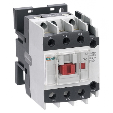 Изображение товара Контактор DEKraft 22123DEK с нагрузкой до 690 В для электросетей