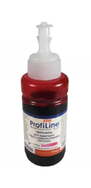 

Чернила ProfiLine PL_INK_T6733_M_70ml PL-T67334A/T66434A для принтеров Epson L100/L101/L110/L130/L200/L201/L210/L211/L220/L300/L301/L303/L310/L313/L35, PL_INK_T6733_M_70ml