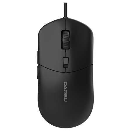 

Мышь Dareu LM121 Black черная, DPI 800/1600/2400/6400, RGB, 1,8м, LM121 Black