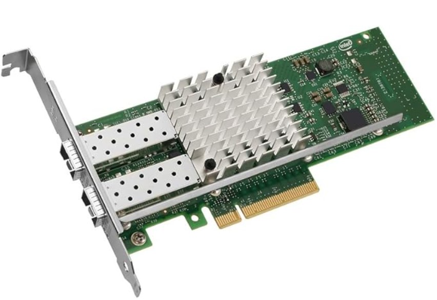 

Сетевая карта Intel X520-DA2 E10G42BTDAG1P5 (Intel 82599, PCIe 2.0 x4, PCIe 2.0 x8, GbE/10Gbs, Dual Port, SFP+, transivers no included) bulk, X520-DA2