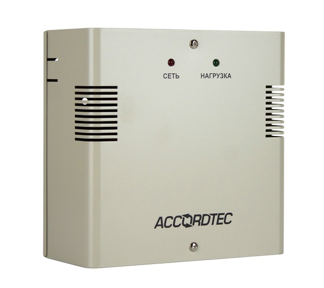 

Источник бесперебойного питания AccordTec ББП-30NR в металлическом корпусе под АКБ 7 Ач. U-вх.110...250 В, U-вых.11.7...14 В (регулируется), I-вых.3A, ББП-30NR