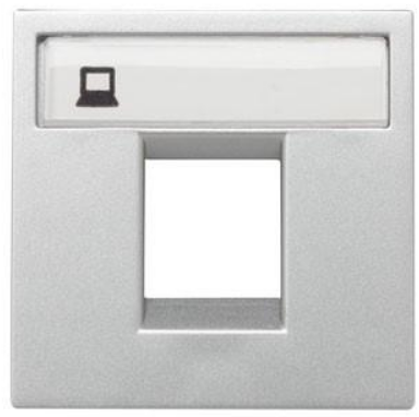 Изображение товара Накладка для розетки ABB N2218.1 PL серия BJE Niessen Zenit вертикальная