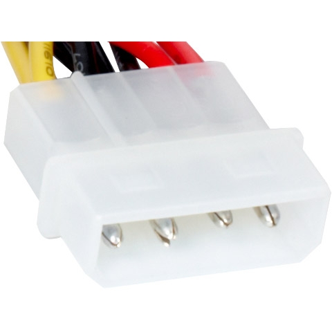 

Кабель питания SATA Exegate EX-CC-SATA-PS EX138936RUS (Molex 4pin/SATA15pin, 0,15м), EX-CC-SATA-PS