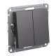 фото Переключатель двухклавишный  Systeme Electric ATN001465 в Самаре
