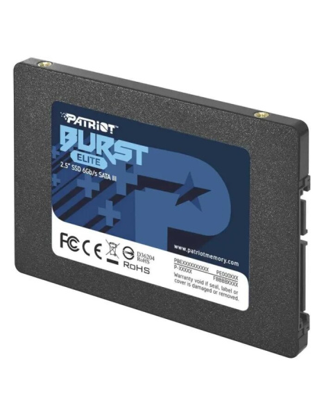 фото SSD накопитель 120 ГБ Patriot Memory PBE120GS25SSDR, SATA III, (PBE120GS25SSDR)