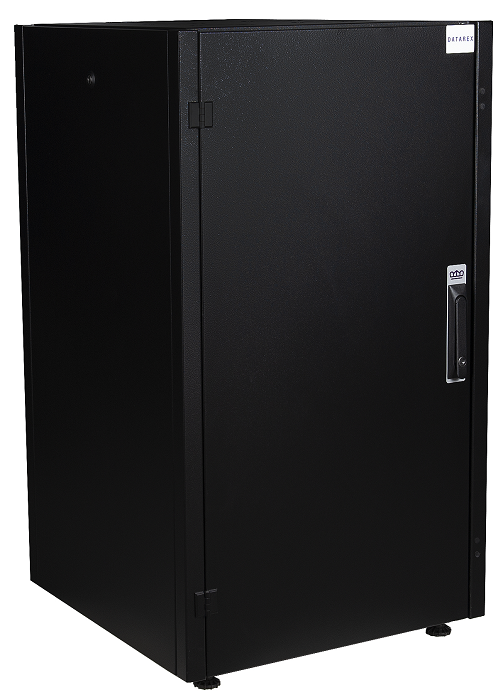 

Шкаф напольный 19", 20U Datarex DR-710001 телекоммуникационный 600х600, передняя дверь металл, задняя стенка сплошная, металл, черный, DR-710001