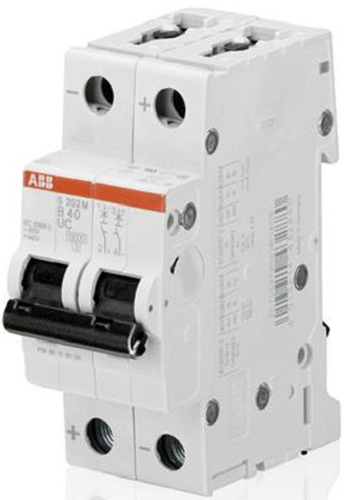 

Автоматический выключатель ABB 2CDS272061R0044 S202M 2P 4A (C) UC, 2CDS272061R0044