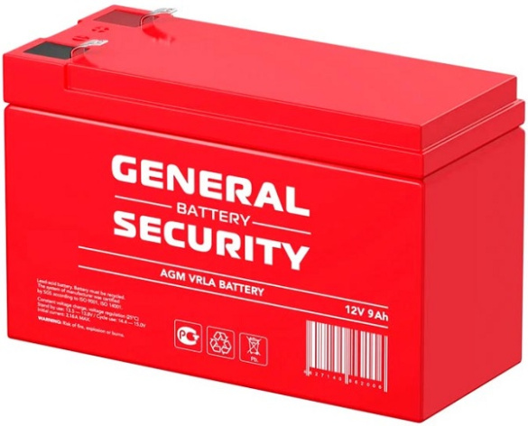 фото Аккумулятор  General Security GS9-12 F2 в Уфе