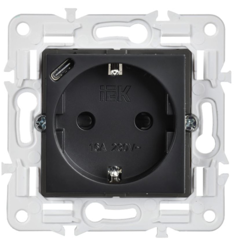 фото Розетка с заземлением  IEK SK-R14-16-U14-018-K02 в Ростове-на-Дону