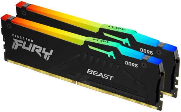фото Модуль памяти DDR5 16GB (2*8GB) Kingston FURY KF552C40BBAK2-16 в Уфе