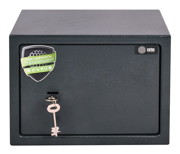 

Сейф Cactus CS-SF-K25 250x350x250мм ключевой, CS-SF-K25