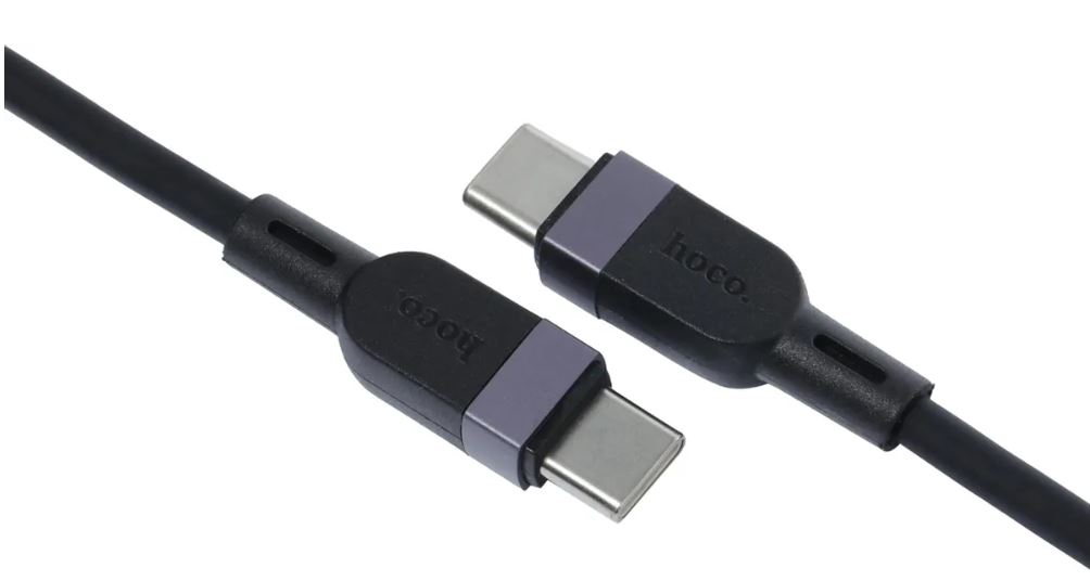 

Кабель Hoco X109 2056891 Lightning (m) - USB Type-C (m), 1м, 3A, черный, X109