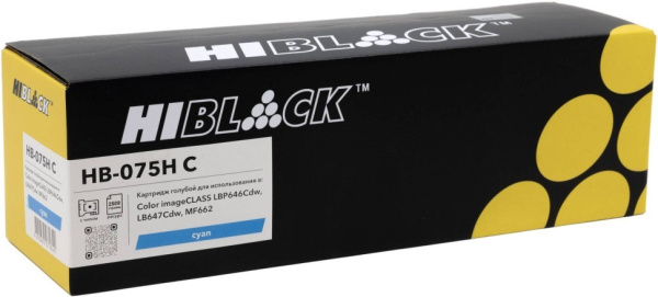 фото Картридж  Hi-Black HB-075H-C в Санкт-Петербургe