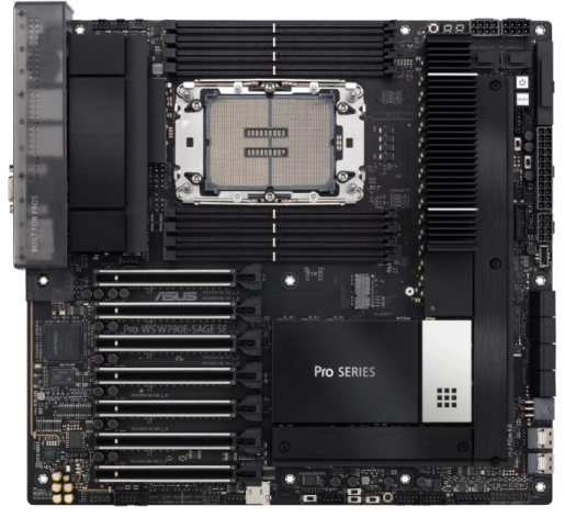 фото Материнская плата E-ATX ASUS PRO WS W790E-SAGE SE в Перми
