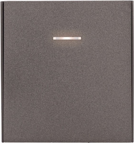 

Переключатель одноклавишный KRANZ KR-78-0716-6 MIELE STRONG 10А с/у графит, KR-78-0716-6