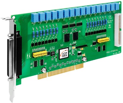 

Плата ICP DAS PISO-P16R16U CR Universal PCI 16- channel isolated digital input, 16- channel relay output, PISO-P16R16U CR
