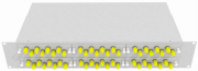 фото Кросс оптический стоечный TopLAN КРС-Top-2U-48ST/U-OM2-GY