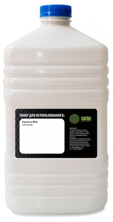 

Тонер Cactus CS-TKY-300 черный флакон 300гр. для принтера Kyocera Universal TK-17/18/100/110/120/130/140/160/170/1100/1130/1140/1150/1160/1170/1200, CS-TKY-300