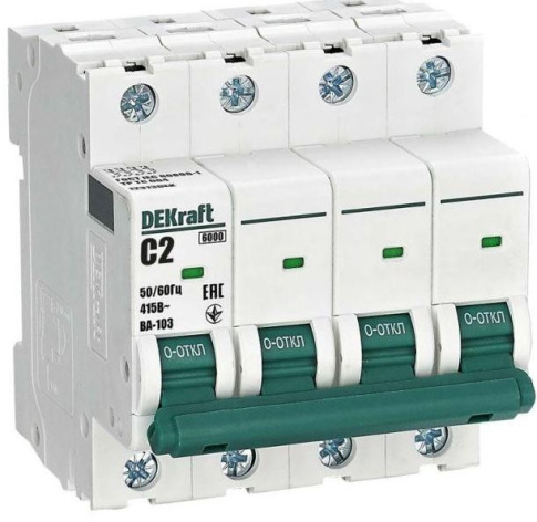 Изображение товара Автоматический выключатель DEKraft 12313DEK
