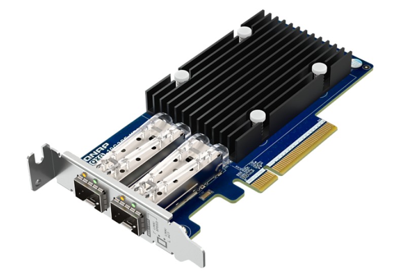 

Сетевая карта QNAP QXG-10G2SF-X710 10 GbE SFP+, PCIe Gen3 x8, QXG-10G2SF-X710